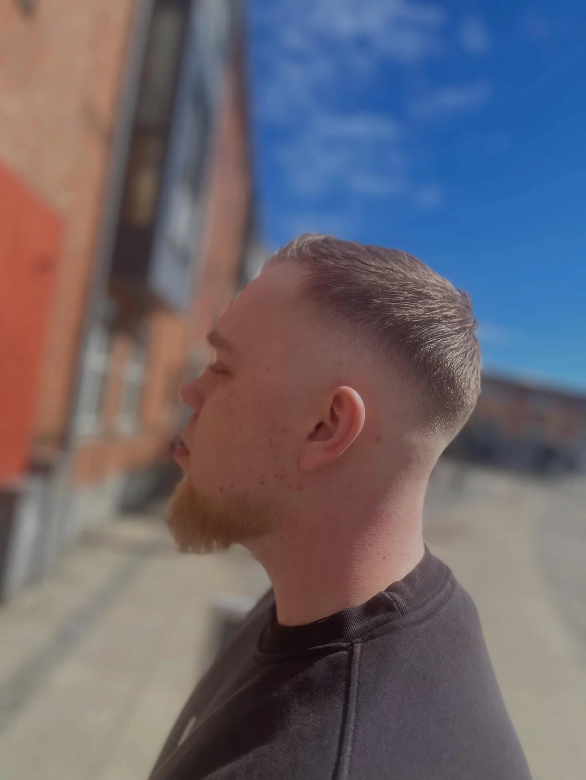 Klassisk fade fotograferet fra den ene side